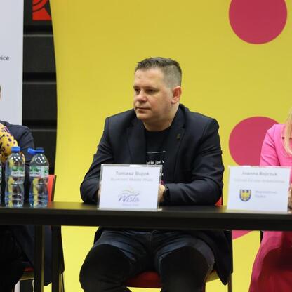 Panel dyskusyjny podczas konferencji prasowej festiwalu 