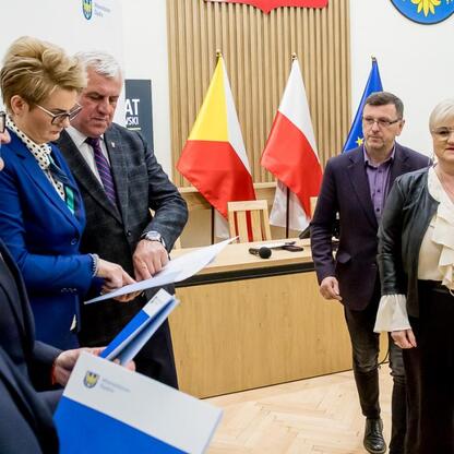 Wizytacja sołectw Subregionu Północnego w Częstochowie, finansowanych w ramach Inicjatywy Sołeckiej. (wygenerowano przez AI)