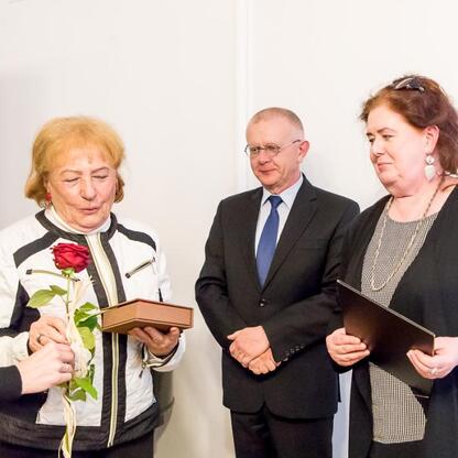 Wernisaż nagród za wydarzenia muzealne w Śląskim Voivodztwie 2024. Uroczystość w Muzeum Historii Katowic. (wygenerowano przez AI)