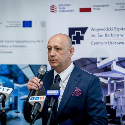 Wojewódzki Szpital Specjalistyczny im. św. Barbary w Sosnowcu: Inwestycja w modernizację i nowoczesne urządzenia medyczne. (wygenerowano przez AI)