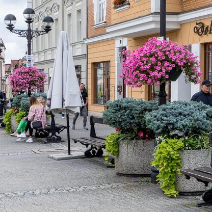 Mikołów: miasto lidera w adaptacji do zmian klimatu, zielone przestrzenie i inwestycje w ochronę środowiska. (wygenerowano przez AI)