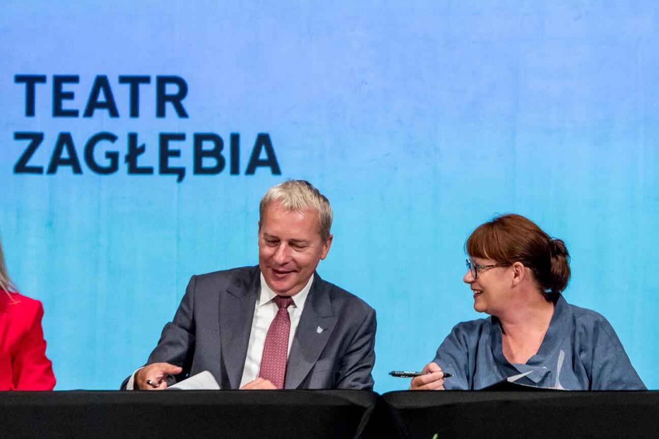 Nowy Teatr Zagłębia w Sosnowcu - modernizacja i nowoczesne standardy. (wygenerowano przez AI)