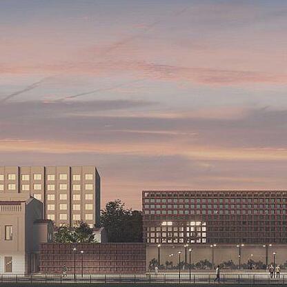 Nowy Teatr Zagłębia w Sosnowcu: modernizacja i nowoczesność. (wygenerowano przez AI)