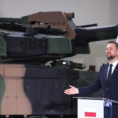 W Gliwicach podpisano umowę na dostawę 180 czołgów K2 dla Wojska Polskiego. (wygenerowano przez AI)