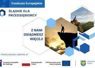 Promocja programu "Śląskie dla Przedsiębiorcy" wspierającego przedsiębiorców z Silesia. (wygenerowano przez AI)