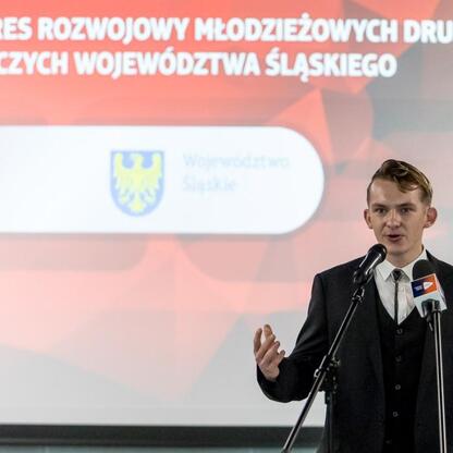 III Kongres Rozwojowy Młodzieżowych Drużyn Pożarniczych Śląska, Superauto.pl Stadium, Katowice (wygenerowano przez AI)