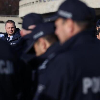 Nowoczesne radiowozy dla śląskiej policji, prezentacja w Katowicach. (wygenerowano przez AI)