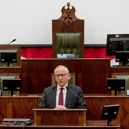 W Sali Sejmu Śląskiego odbywa się konferencja 
