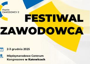 Promocja Festiwalu Zawodowca w Katowicach, 2-3 grudnia 2025, w Centrum Kongresowym. (wygenerowano przez AI)