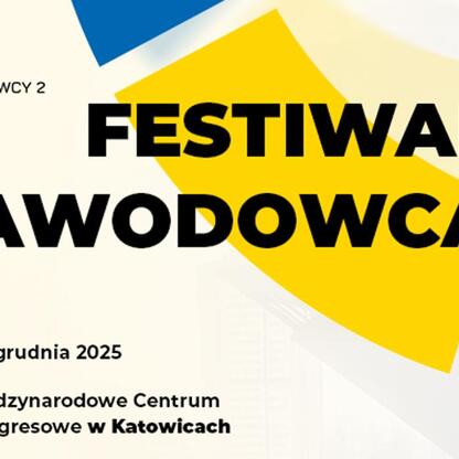 Promocja Festiwalu Zawodowca w Katowicach, 2-3 grudnia 2025, w Centrum Kongresowym. (wygenerowano przez AI)