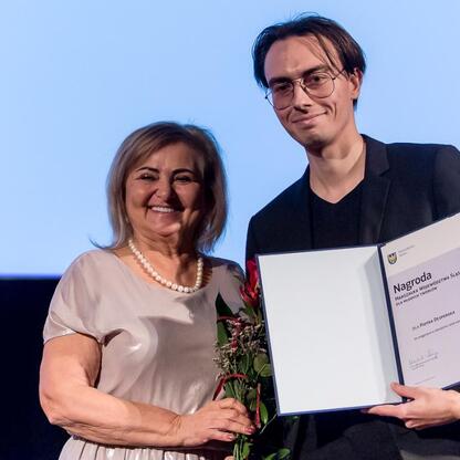 Laureaci Marszałka Województwa Śląskiego Culture Awards w Rialto Theater, Katowice. (wygenerowano przez AI)