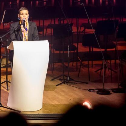 Bielsko-Biała jako Polska Stolica Kultury 2026. Inauguracyjny koncert na Placu Ratuszowym. (wygenerowano przez AI)