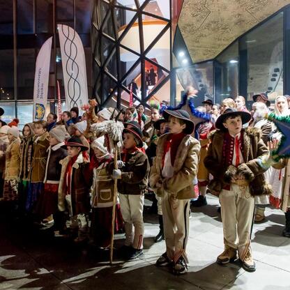 Zaproszenie do obchodów inauguracji Polskiej Stolicy Kultury w Bielsku-Białej. (wygenerowano przez AI)