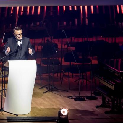 Bielsko-Biała jako Polska Stolica Kultury 2026. Inauguracyjny koncert na Placu Ratuszowym. (wygenerowano przez AI)