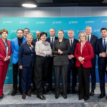 Przedstawiciele Ministerstwa Edukacji Narodowej i nauczyciele podczas konferencji 