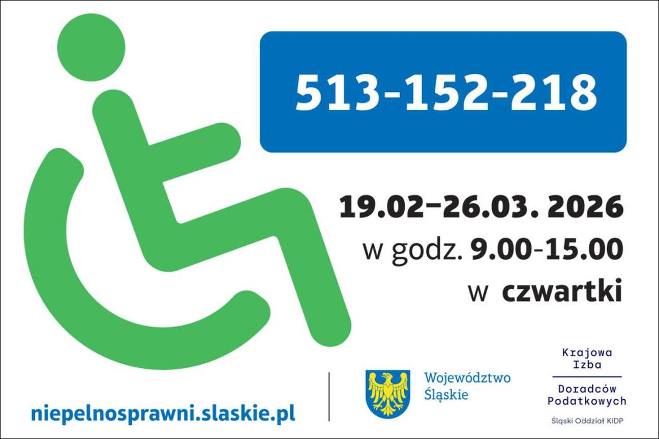 Śląski Oddział Krajowej Izby Doradców Podatkowych oferuje bezpłatne porady dla osób z niepełnosprawnością. (wygenerowano przez AI)