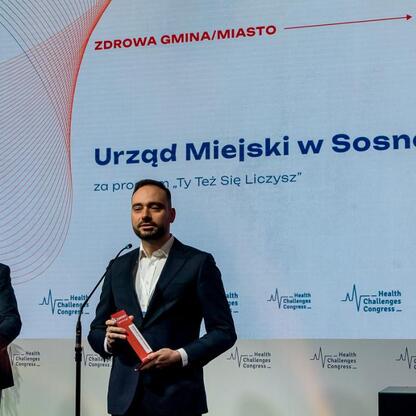 Wicemarszałek Województwa Śląskiego Leszek Pietraszak uczestniczy w XI Health Challenges Congress, gdzie Sosnowiec City Hall zostało uhonorowane za kampanię 