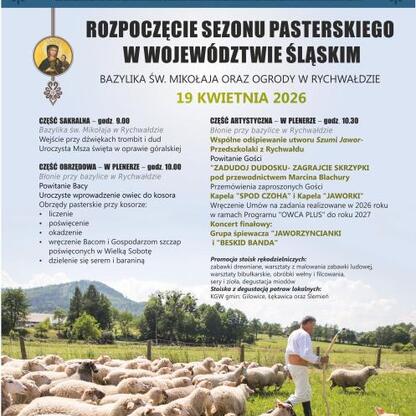 Promocja wiosennego redyku w Rychwałdzie, Śląsk, 19 kwietnia 2026. (wygenerowano przez AI)