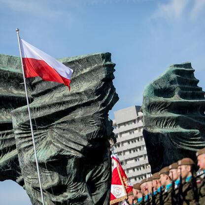 Zaproszenie do uroczystości na Pomnik Powstańców Śląskich w Katowicach. (wygenerowano przez AI)