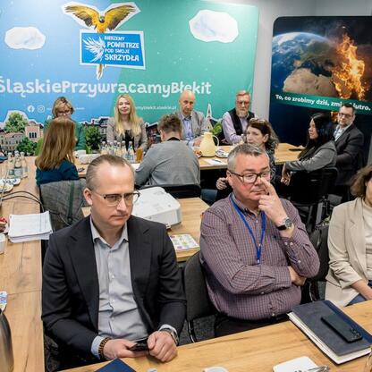 Inauguracja Zespołu ds. wdrażania RPA do zmian klimatu w Śląsku. (wygenerowano przez AI)