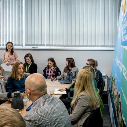 Zespoł wdrażania Regionalnego Planu Adaptacji do zmian klimatu w Śląsku. Inauguracyjne posiedzenie. (wygenerowano przez AI)