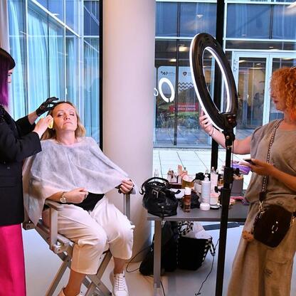 Beauty station na festiwalu 