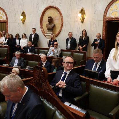 Radni podczas obrad.