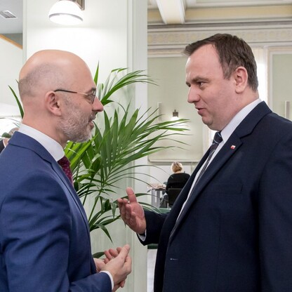 Posiedzenie Wojewódzkiej Rady Dialogu Społecznego w Katowicach. fot. Tomasz Żak / UMWS