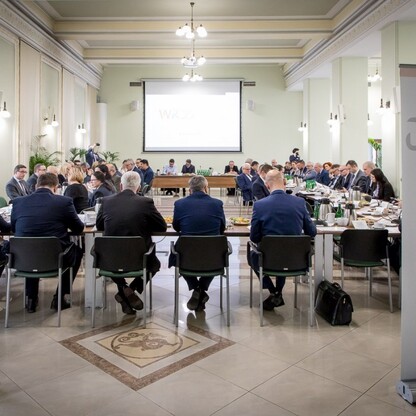 Posiedzenie Wojewódzkiej Rady Dialogu Społecznego w Katowicach. fot. Tomasz Żak / UMWS