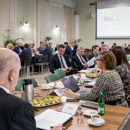 Posiedzenie Wojewódzkiej Rady Dialogu Społecznego w Katowicach. fot. Tomasz Żak / UMWS