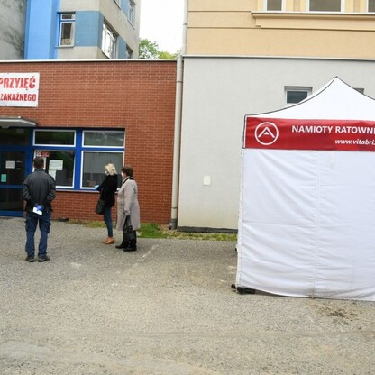Szpital Śląski w Cieszynie . fot. Patryk Pyrlik / UMWS