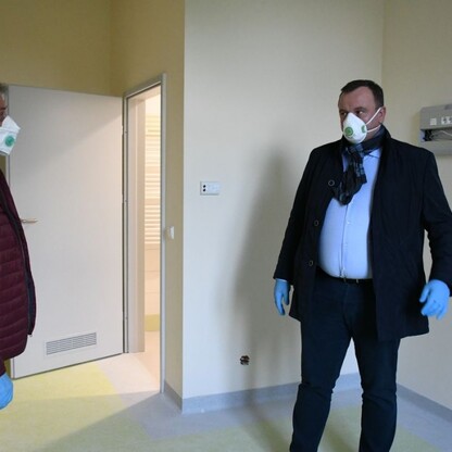 Szpital Śląski w Cieszynie . fot. Patryk Pyrlik / UMWS