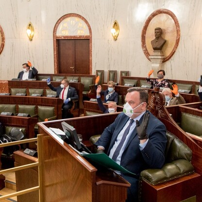 XX Sesja Sejmiku Województwa Śląskiego. fot. Tomasz Żak / UMWS