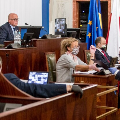 XX Sesja Sejmiku Województwa Śląskiego. fot. Tomasz Żak / UMWS