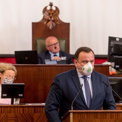 XX Sesja Sejmiku Województwa Śląskiego. fot. Tomasz Żak / UMWS