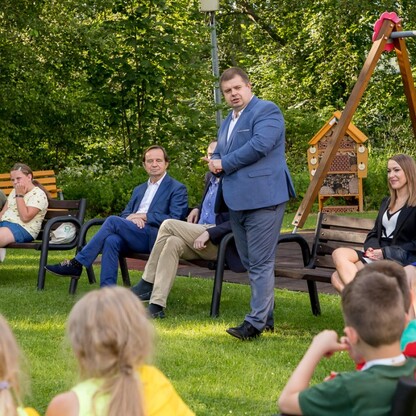 Spotkanie w Zamku Prezydenta RP w Wiśle. fot. Tomasz Żak / UMWS