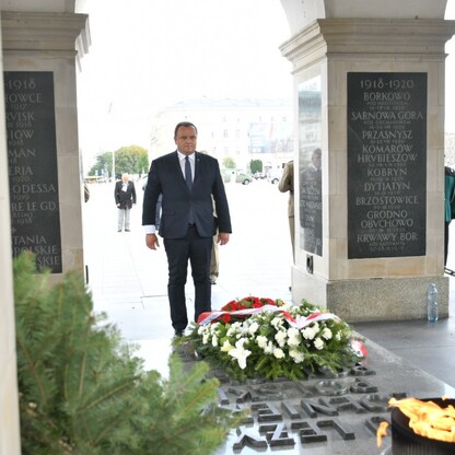 Uroczystości w Warszawie. fot. Patryk Pyrlik / UMWS