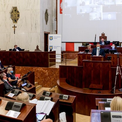 XXII sesja Sejmiku Województwa Śląskiego. fot. Tomasz Żak / UMWS