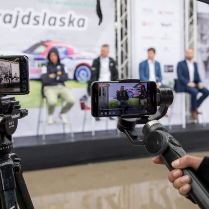 Konferencja prasowa: Rajd Śląska. fot. Tomasz Żak / UMWS