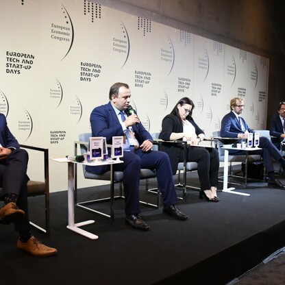 Panel Nowy budżet UE. fot. Patryk Pyrlik / UMWS