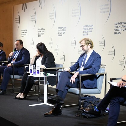 Panel Nowy budżet UE. fot. Patryk Pyrlik / UMWS