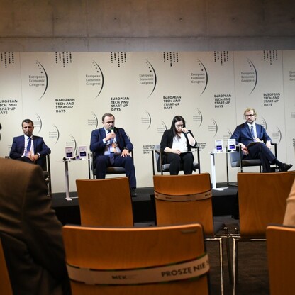 Panel Nowy budżet UE. fot. Patryk Pyrlik / UMWS