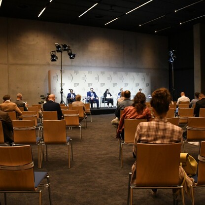 Panel Nowy budżet UE. fot. Patryk Pyrlik / UMWS
