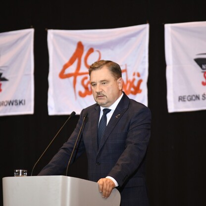 40 lat NSZZ „Solidarność”. fot. Patryk Pyrlik / UMWS