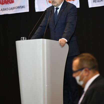 40 lat NSZZ „Solidarność”. fot. Patryk Pyrlik / UMWS