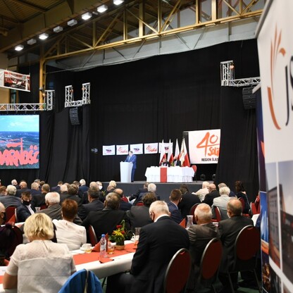 40 lat NSZZ „Solidarność”. fot. Patryk Pyrlik / UMWS