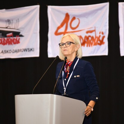 40 lat NSZZ „Solidarność”. fot. Patryk Pyrlik / UMWS