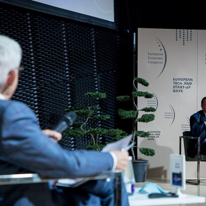 Panel: Zielony Ład i sprawiedliwa transformacja. fot. Tomasz Żak / UMWS