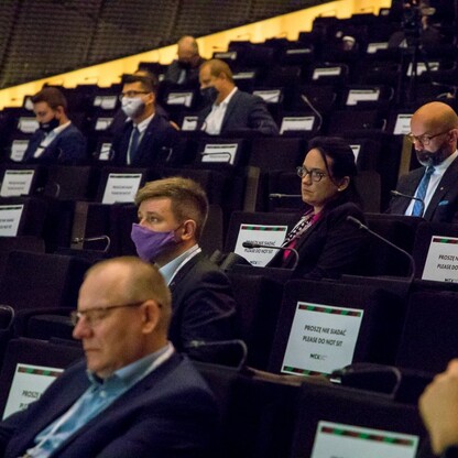 Panel: Zielony Ład i sprawiedliwa transformacja. fot. Tomasz Żak / UMWS