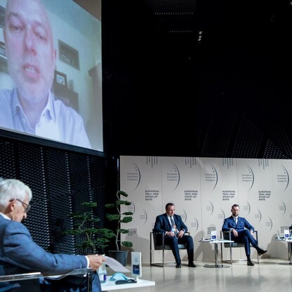 Panel: Zielony Ład i sprawiedliwa transformacja. fot. Tomasz Żak / UMWS